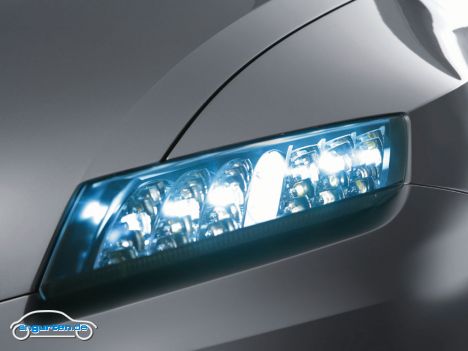 Audi Roadjet Concept, Frontscheinwerfer in LED-Technologie