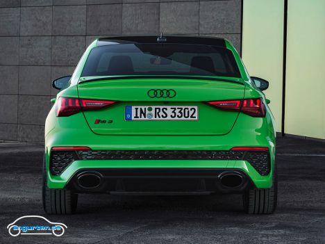 Audi RS 3 Limousine (2022) - Heckansicht