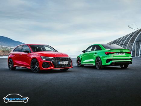 Audi RS 3 Limousine (2022) - Limousine und Sportback