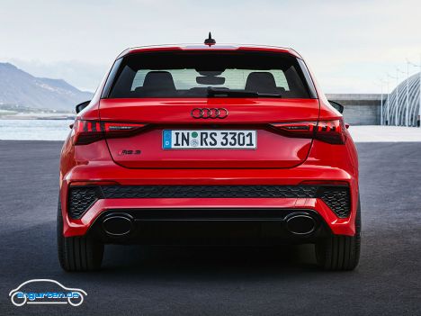 Audi RS 3 Sportback (2022) - Heckansicht