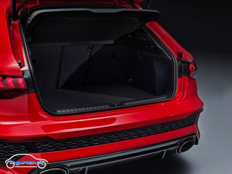Audi RS 3 Sportback (2022) - Gepäckraum