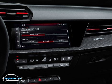 Audi RS 3 Sportback (2022) - Innenraum, Details