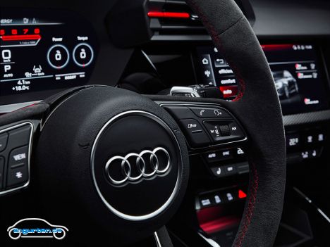 Audi RS 3 Sportback (2022) - Innenraum, Details