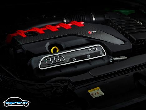 Audi RS 3 Sportback (2022) - 2,5 Liter Fünfzylinder TFSI Motor mit 400 PS.