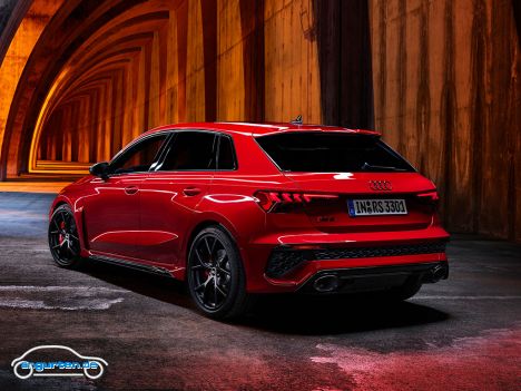 Audi RS 3 Sportback (2022) - Heckansicht