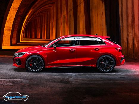 Audi RS 3 Sportback (2022) - Seitenansicht