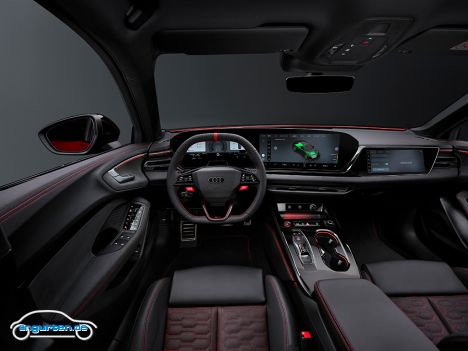 Audi RS 5 Avant (2026) - Innen ist alles auf dem normalen A5-Niveau - mit RS typischen Elementen selbstverständlich.