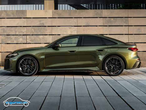 Audi RS 5 Limousine (2026) - Dazu gesellt sich eine 130 kW starke Elektromaschine, die in das Achtgang-Automatikgetriebe integriert ist.