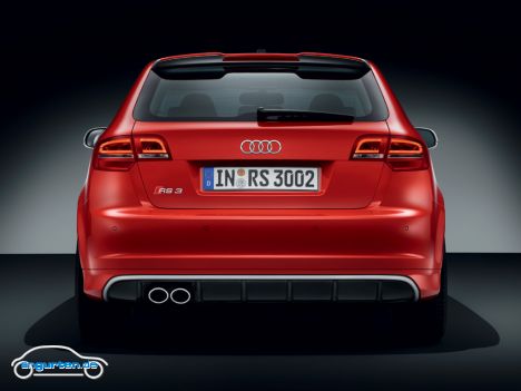 Audi RS3 Sportback - Heckansicht