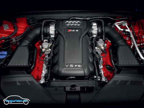 Audi RS5 - Der 4.2 Liter Audi V8 FSI leistet 450 PS