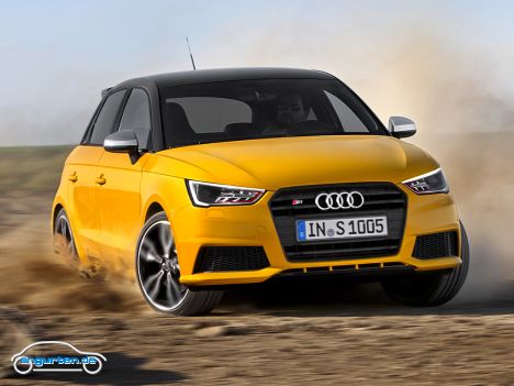 Audi S1 Sportback - Fahraufnahme