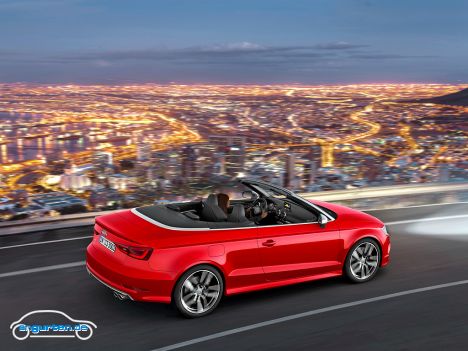 Audi S3 Cabrio - Im Schnitt soll es 7,1 Liter auf 100 Kilometern verbrauchen. Das entspricht einem CO2-Ausstoß von 165 g/km.