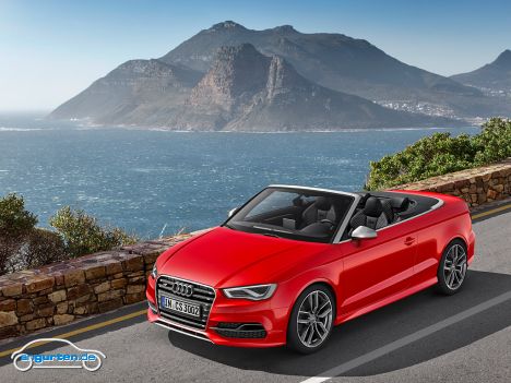 Audi S3 Cabrio - Der Allradantrieb quattro ist natürlich auch mit dabei und die Beschleunigung liegt bei 5,4 Sekunden. Bei 250 km/h ist Schluss. Da greift die Abregelung.