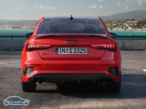 Audi S3 Limousine 2021 - Heckansicht