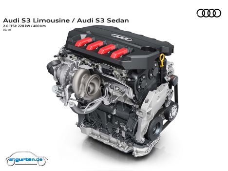 Audi S3 Limousine 2021 - Motor ohne Aggregate