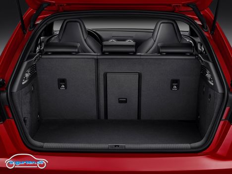 Audi S3 Sportback - Der Kofferraum