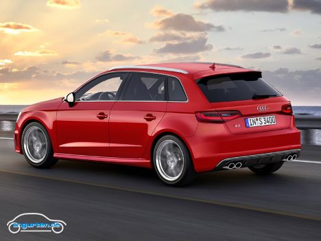 Audi S3 Sportback - Heckansicht