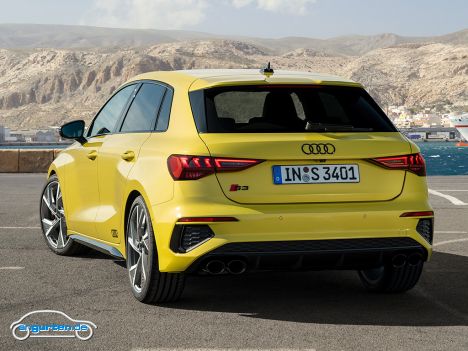 Audi S3 Sportback 2021 - Außenansicht