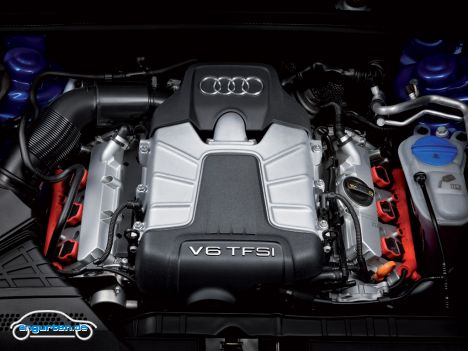 Audi S4 Avant - 3.0 V6 TFSI-Motor mit 333 PS bei 5.000 Umdrehungen