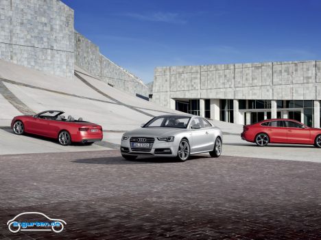 Audi S5 - Die Modelle der S5-Reihe: S5, S5 Cabrio und S5 Sportback