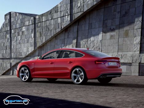 Audi S5 Sportback - Heckansicht