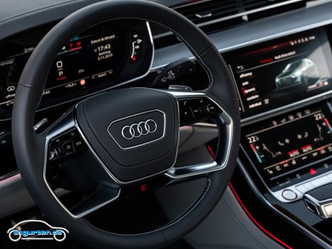 Der neue Audi S8 - Lenkrad - Multirunktion