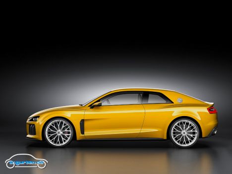 Audi Sport quattro concept - Wer damit Gas geben würde, kommt in 3,7 Sekunden auf Hundert.