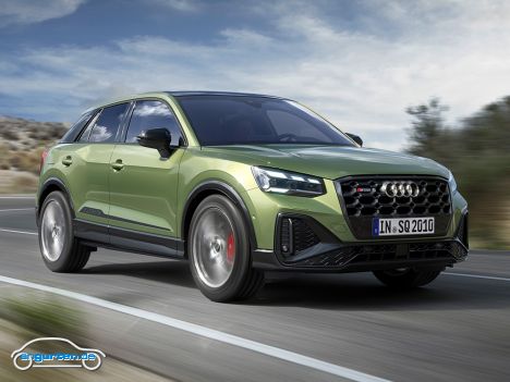 Audi SQ2 Facelift 2021 - Frontansicht