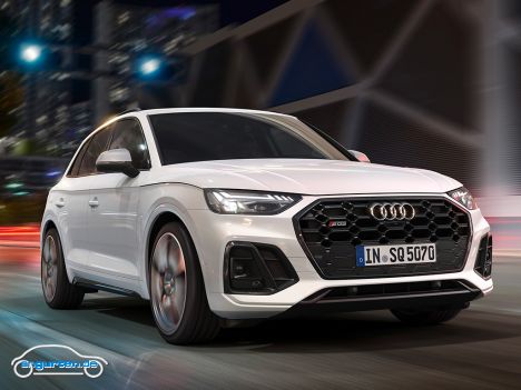 Audi SQ5 Facelift 2021 - Frontansicht