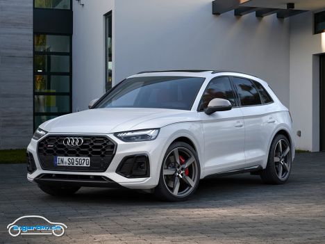 Audi SQ5 Facelift 2021 - Frontansicht