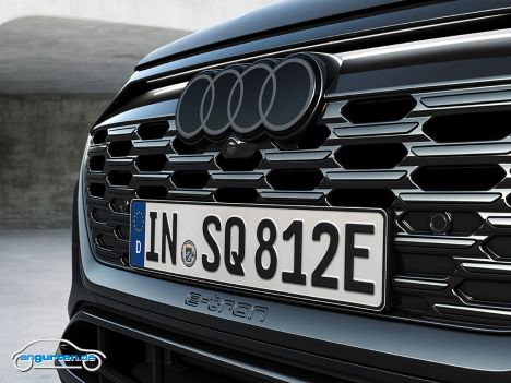 Audi SQ8 e-tron 2023 - Kühlergrill mit neuen Audi-Ringen