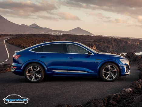 Audi SQ8 Sportback e-tron 2023 - Seitenansicht