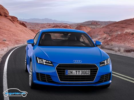 Audi TT Coupe 2014 - Unser erster Eindruck: Schick. Da hat Audi echt einen rausgehauen.