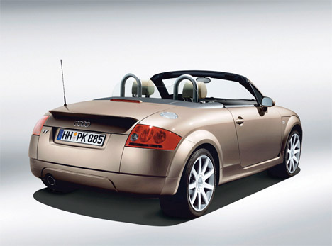 Audi TT Roadster in Dakar Beige