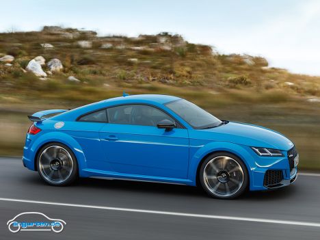 Audi TT RS Coupe Facelift 2020 - Seitenansicht