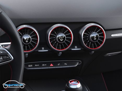 Audi TT RS Roadster Facelift 2020 - Mittelkonsole