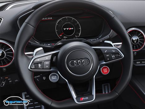 Audi TT RS Roadster Facelift 2020 - Lenkrad und Kombiinstrument