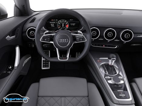 Audi TTS Coupe 2014 - Auf 100 km/h sprintet der TTS in gerade einmal 4,7 Sekunden.