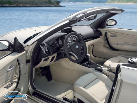 BMW 1er Reihe Cabrio, Innenraum