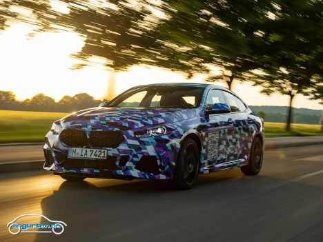 Noch getarnt: BMW 2er Gran Coupe - Bild 1