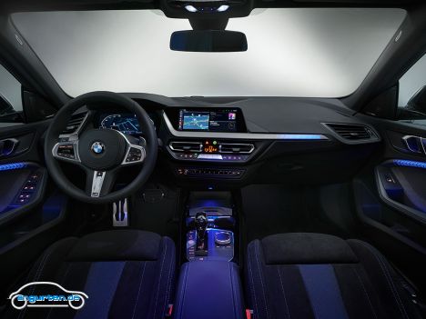BMW 2er Gran Coupe 2020 - Innenraum mit Ambientebeleuchtung