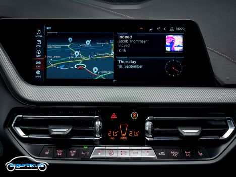 BMW 2er Gran Coupe 2020 - Mitteldisplay