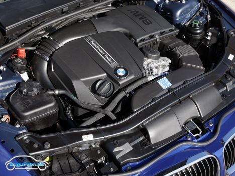 BMW 3er Cabrio Facelift - Motorraum