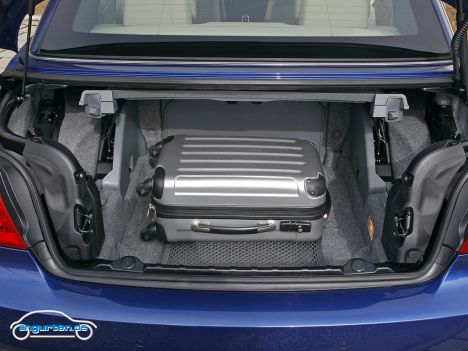BMW 3er Cabrio Facelift - Kofferraum