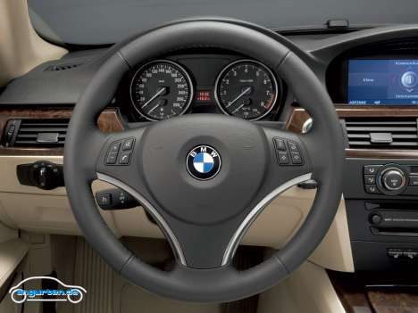 BMW 3er Coupe - Lenkrad und Instrumente