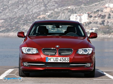 BMW 3er Coupe Facelift - Frontansicht