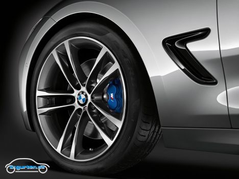 BMW 3er GT - Felgen und Bremssattel mit M-Paket
