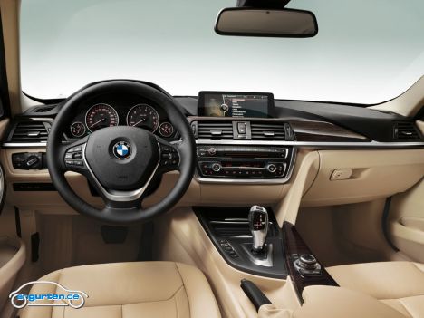 Die neue BMW 3er Reihe - Cockpit Luxury Line