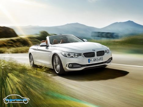 BMW 4er Cabrio - Rechtzeitig zum Frühling kommt das BMW 4er Cabrio.