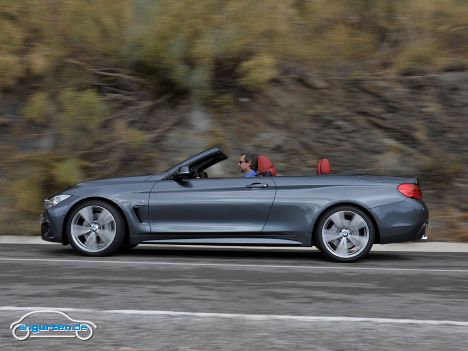 BMW 4er Cabrio - Das 4er Cabrio wirkt noch einmal deutlich wertiger als der Vorgänger.